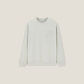 Sweat col rond poche et animation - 1