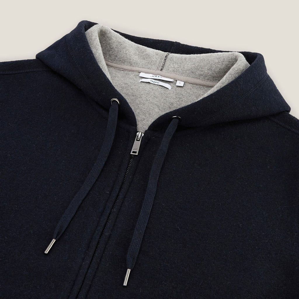 Sweat à capuche en maille zippé - 2