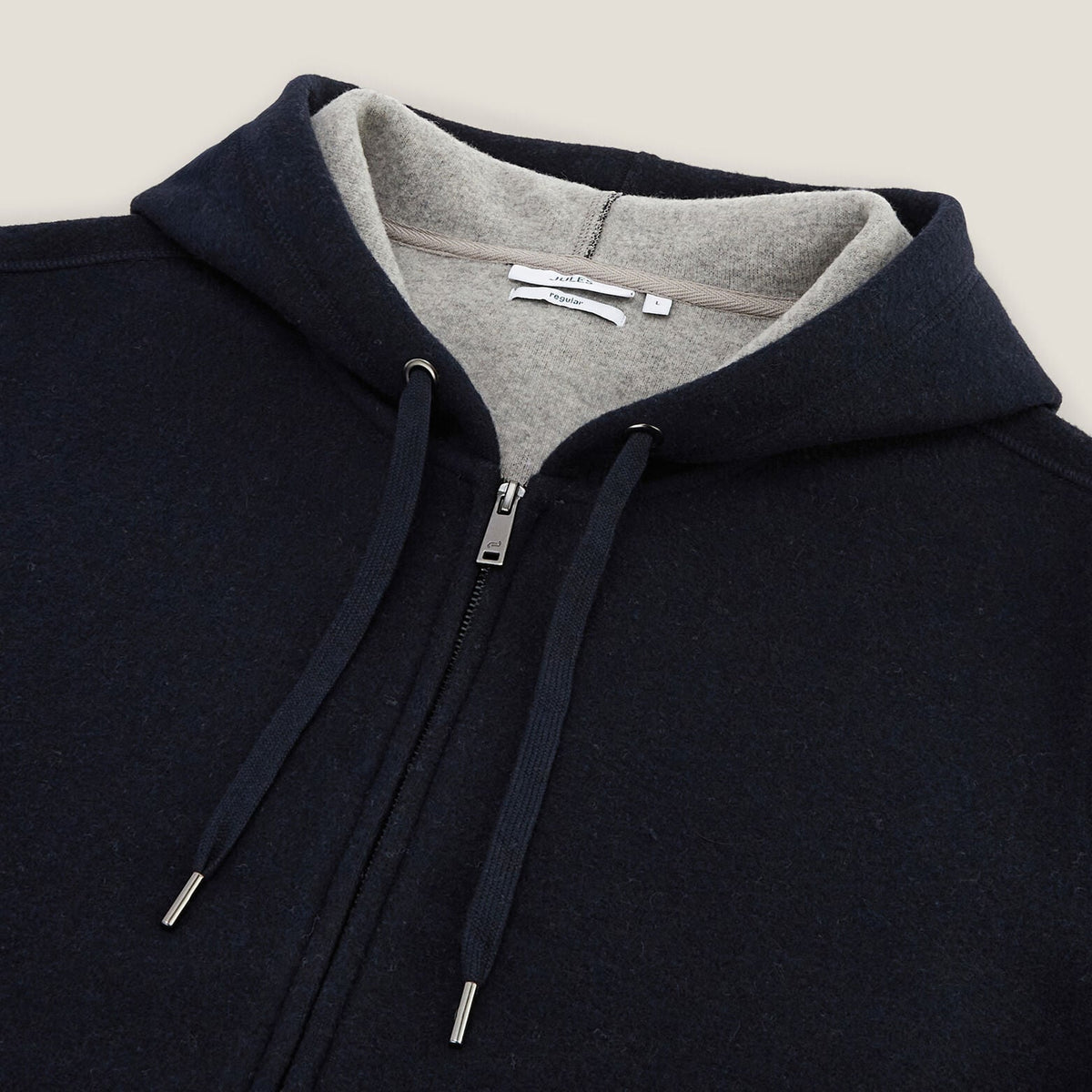Sweat à capuche en maille zippé - 2