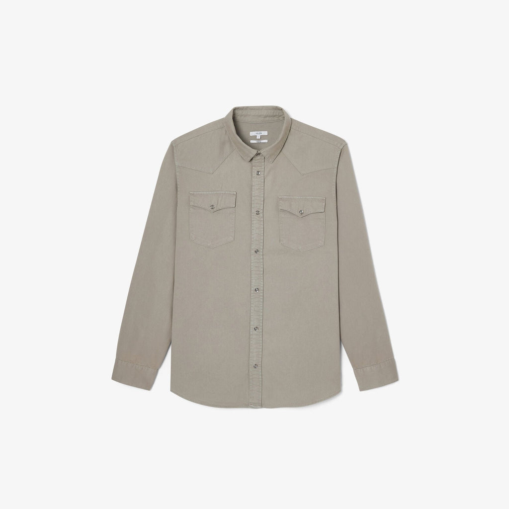 Chemise en coton western unie - 1