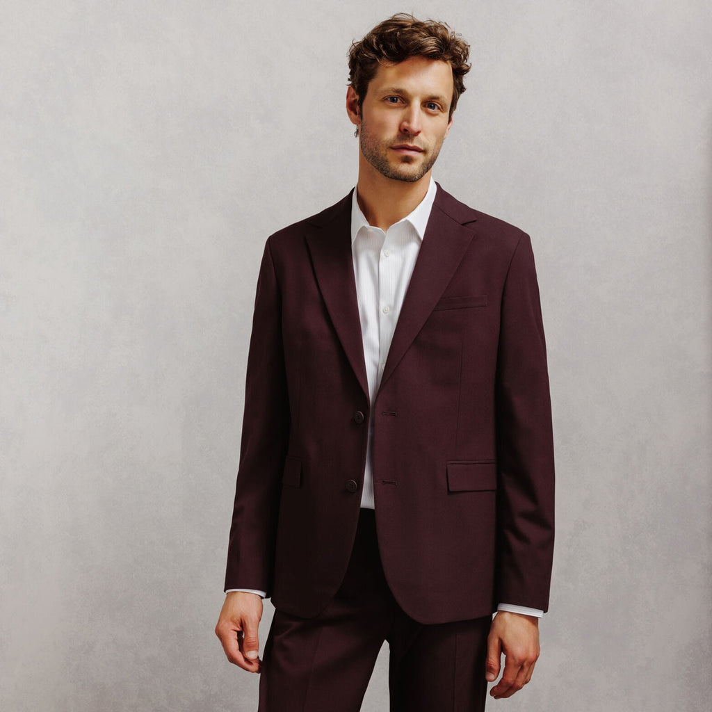 Veste de costume confort unie - 1