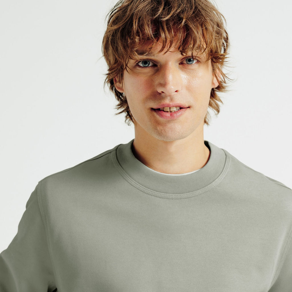 Sweat col rond uni  le parfait by JULES  - 1