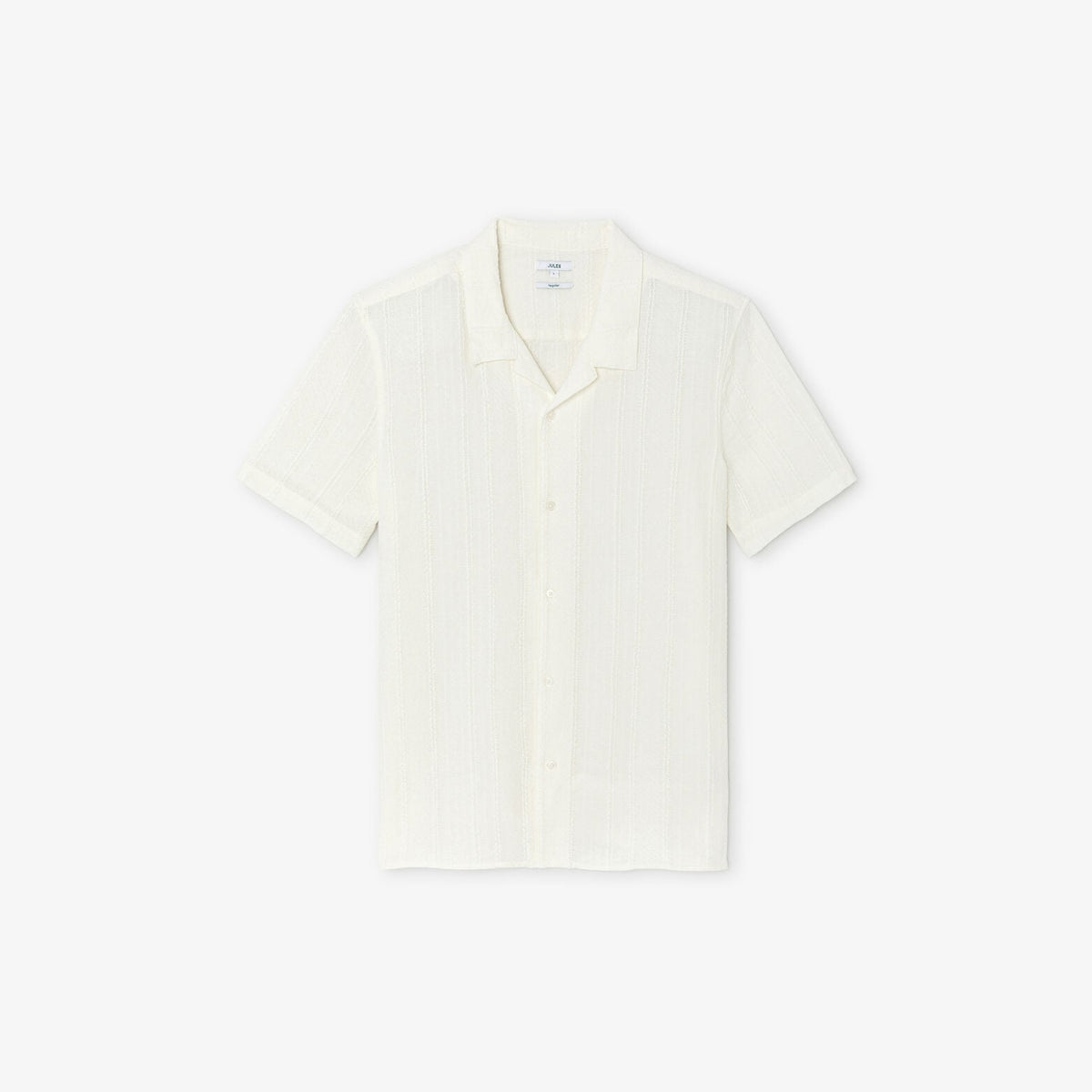 Chemisette en coton jacquard - 1