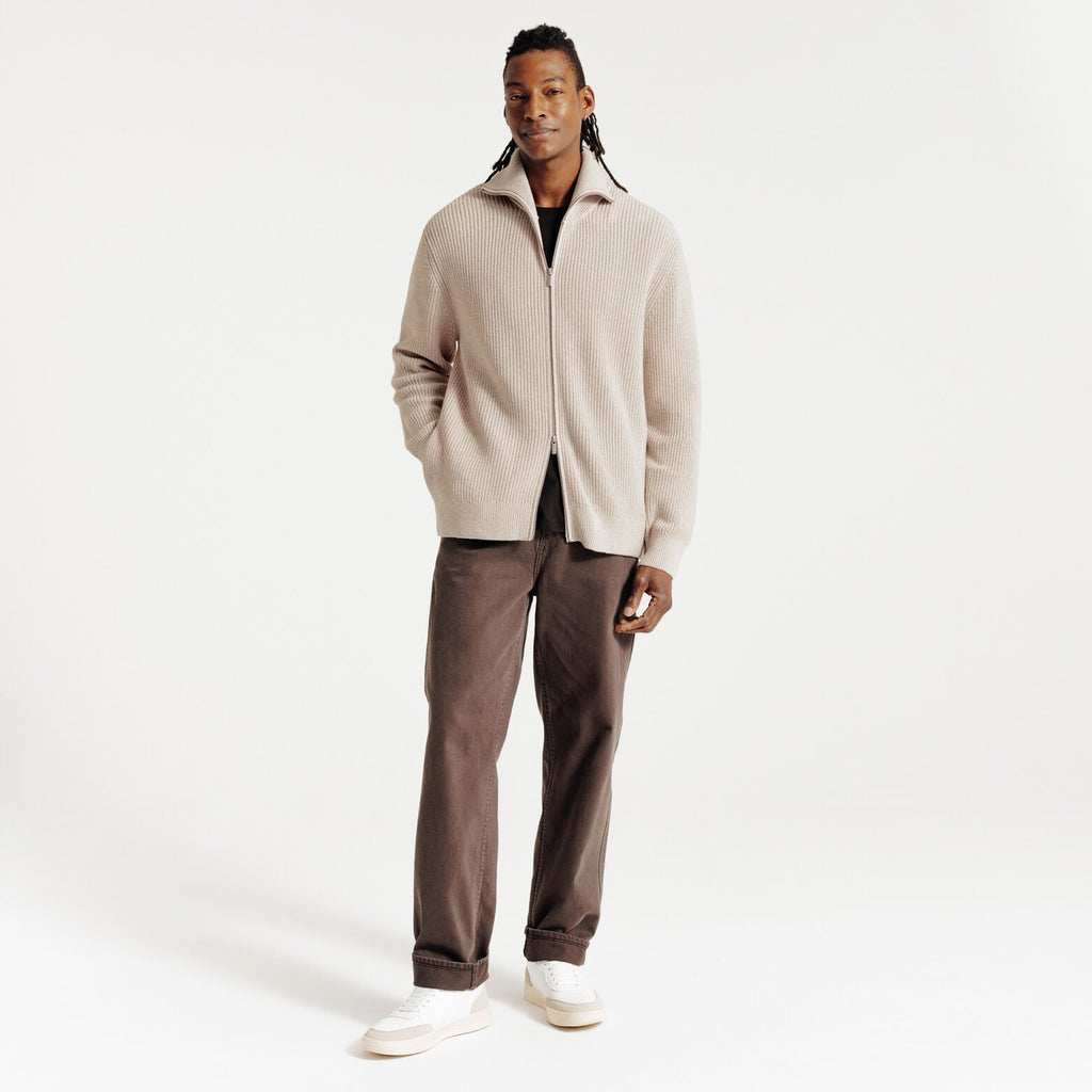 Gilet zippé col camionneur - 2