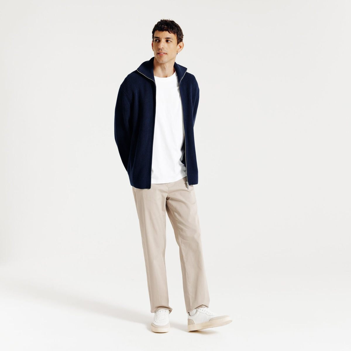 Gilet zippé col camionneur - 2
