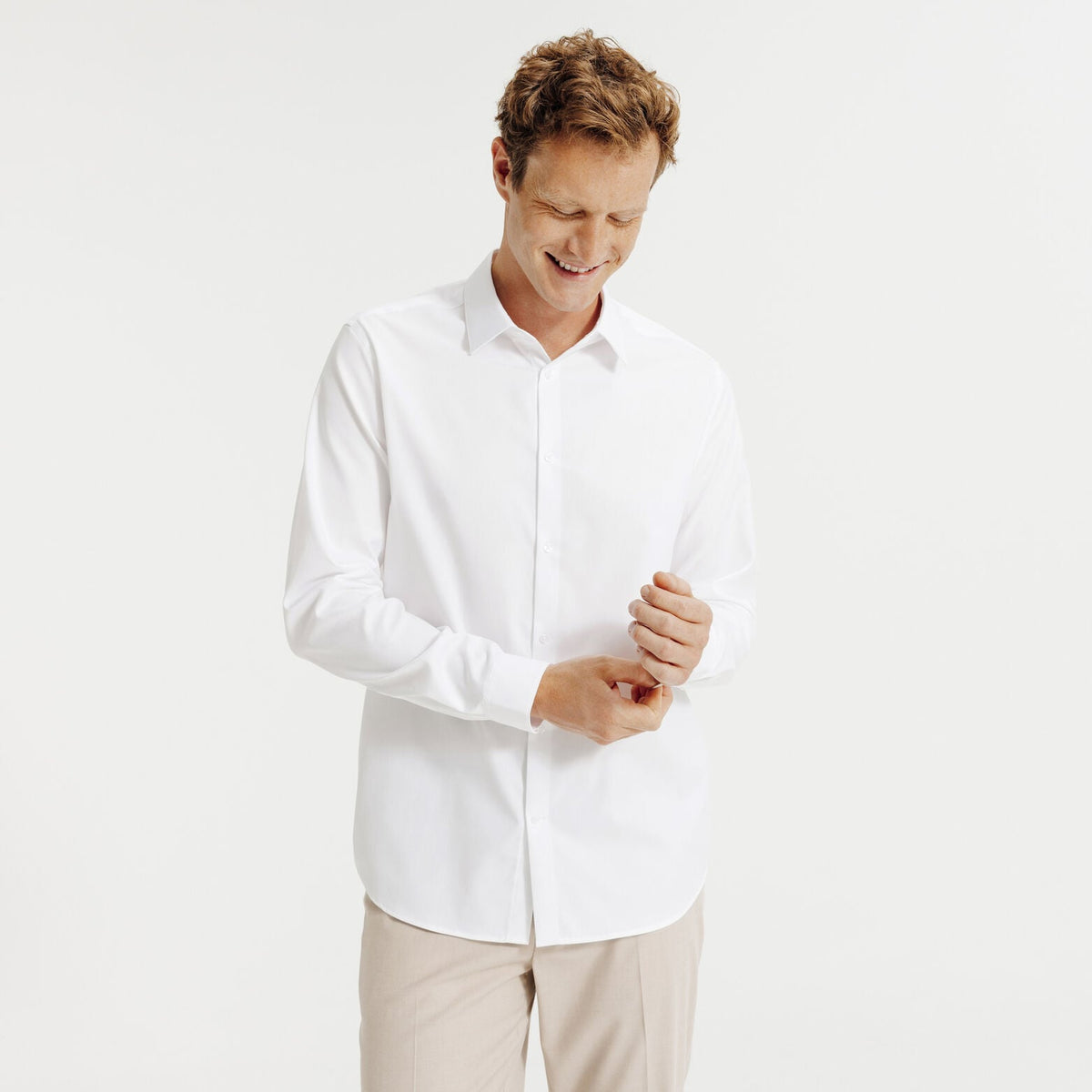 Chemise sans repassage en coton regular - 2