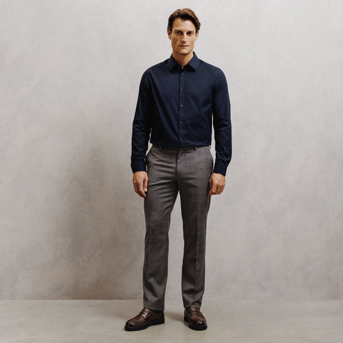 Chemise sans repassage en coton regular - 2