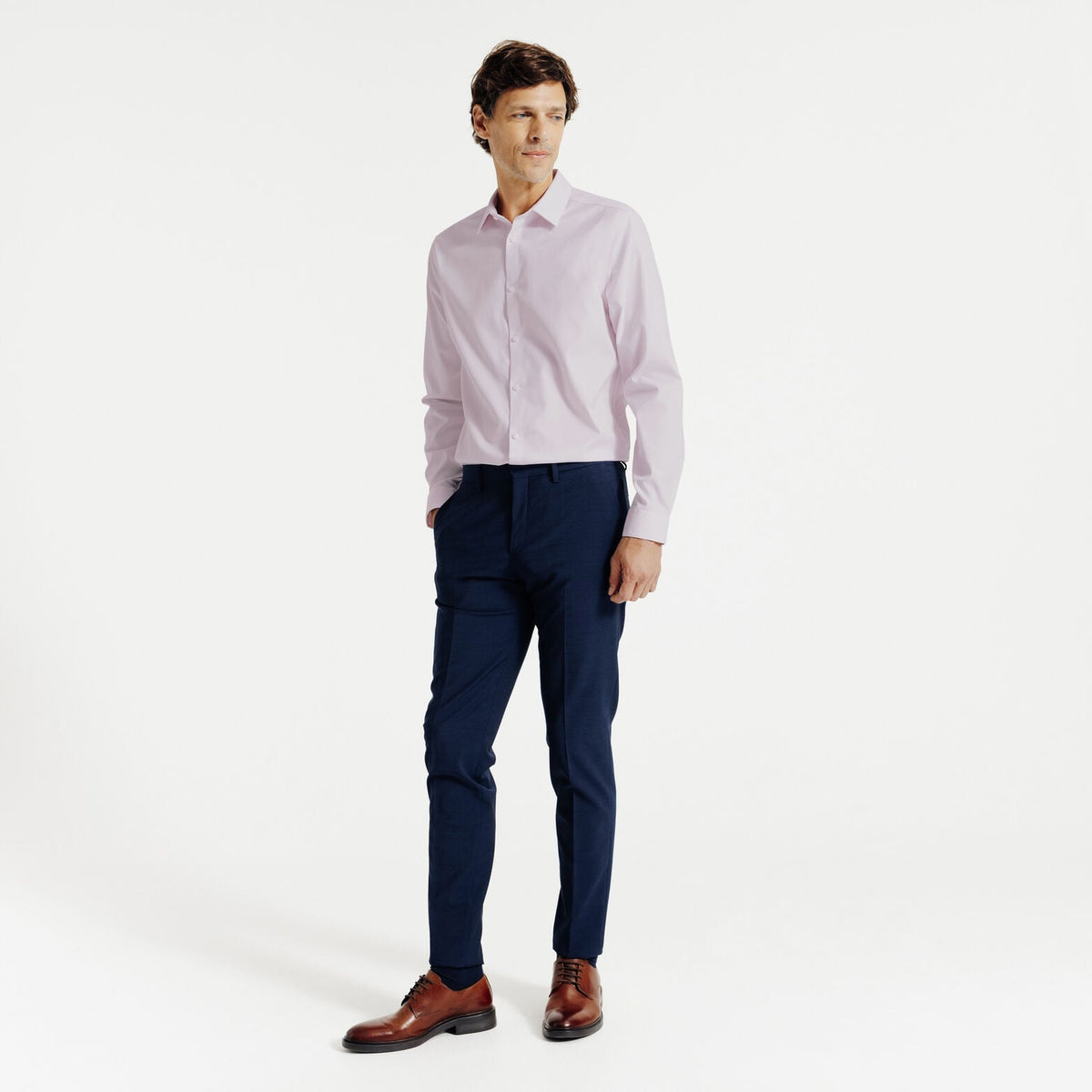 Chemise sans repassage en coton regular - 2