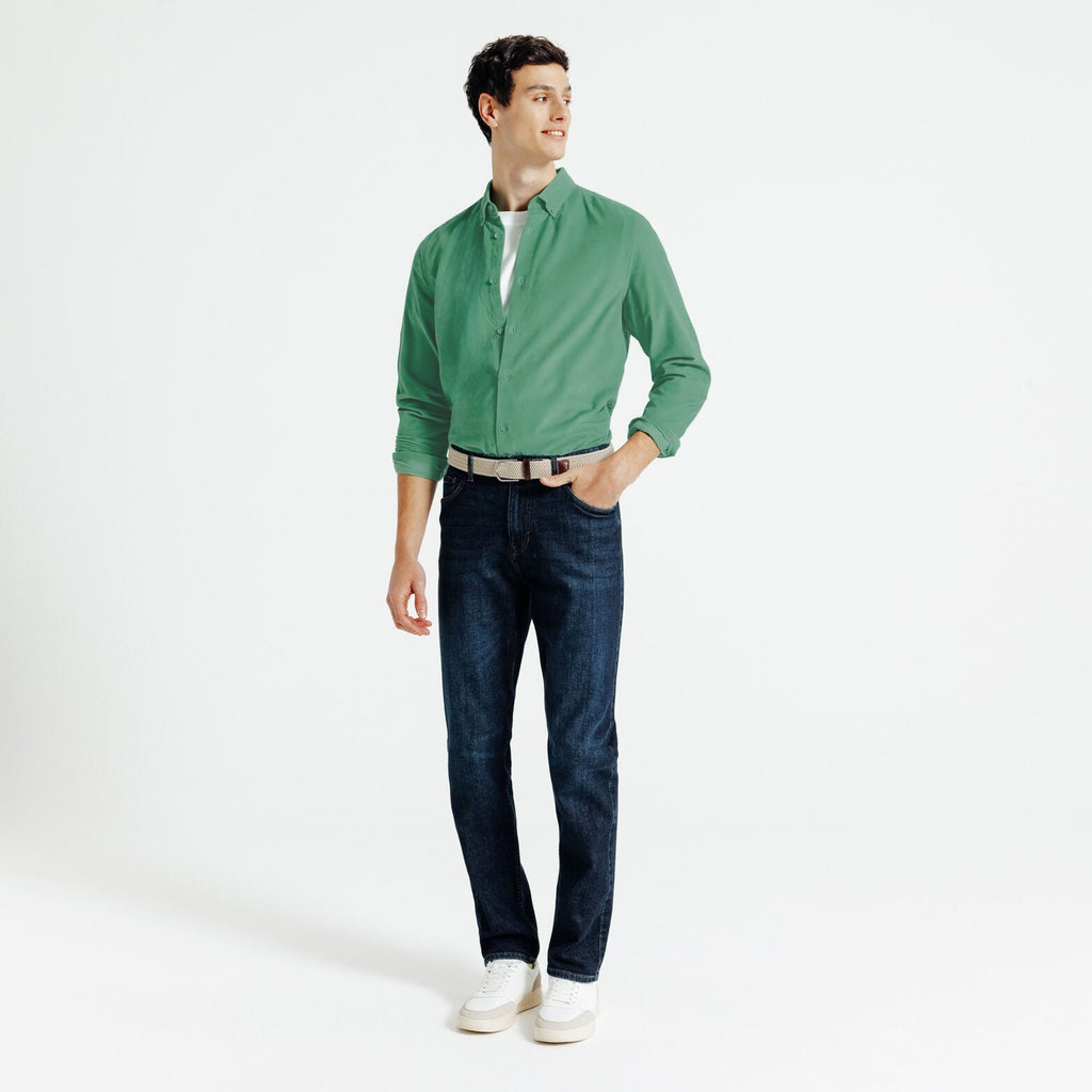 Chemise en velours regular - 2