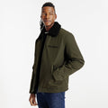 Blouson col chemise en sherpa amovible - 1