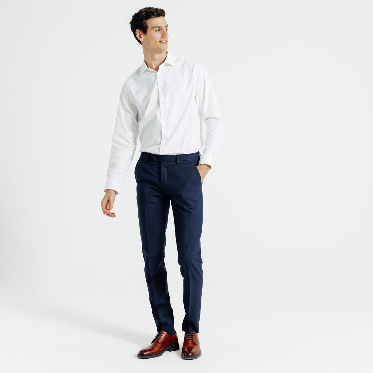 Chemise sans repassage imprimée regular - 2