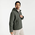 Blouson à capuche doublé en sherpa - 1