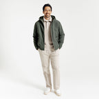 Blouson à capuche doublé en sherpa - 2