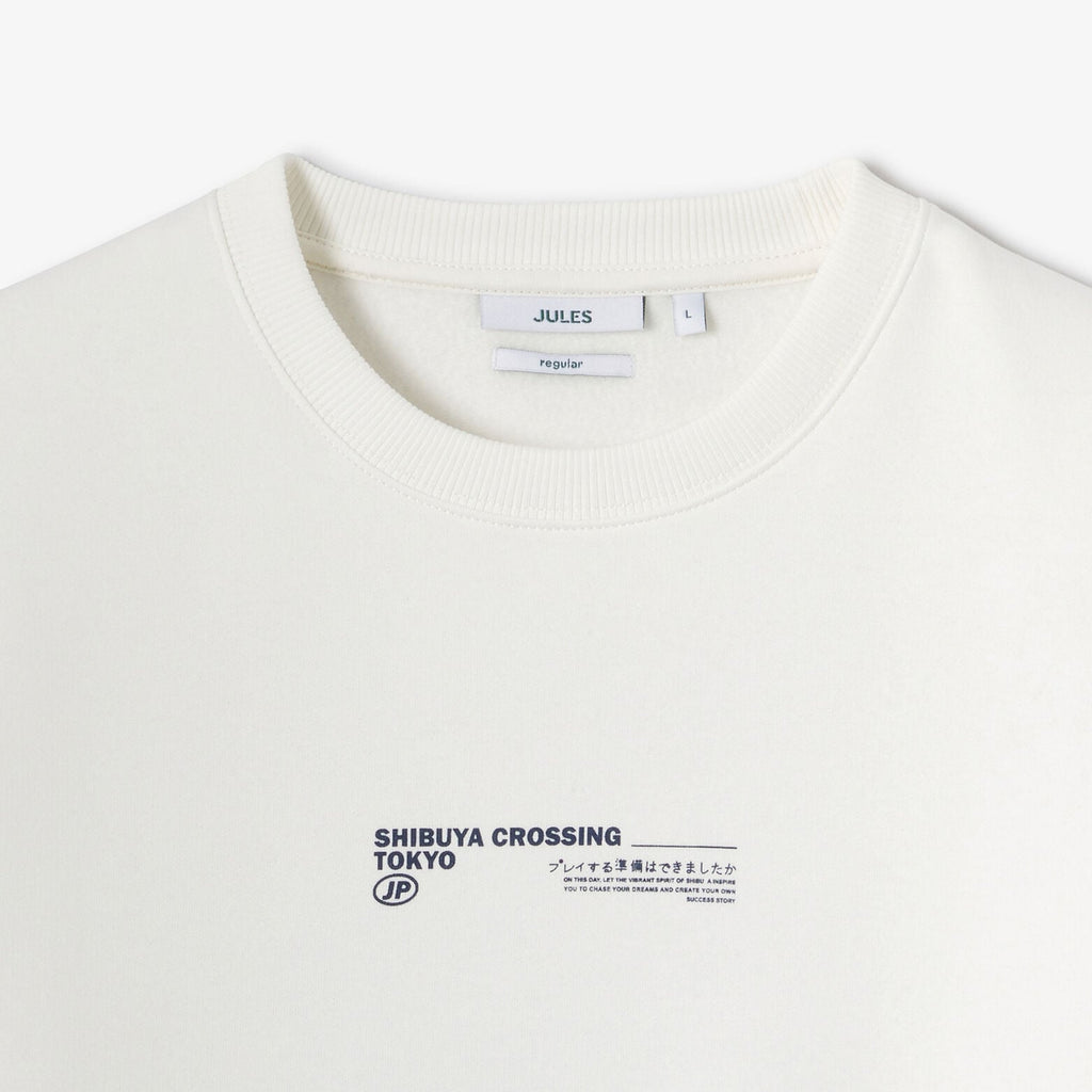 Sweat col rond animation devant dos - 2