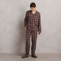 Ensemble pyjama en flanelle à carreaux - 1