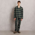 Ensemble pyjama en flanelle à carreaux - 1