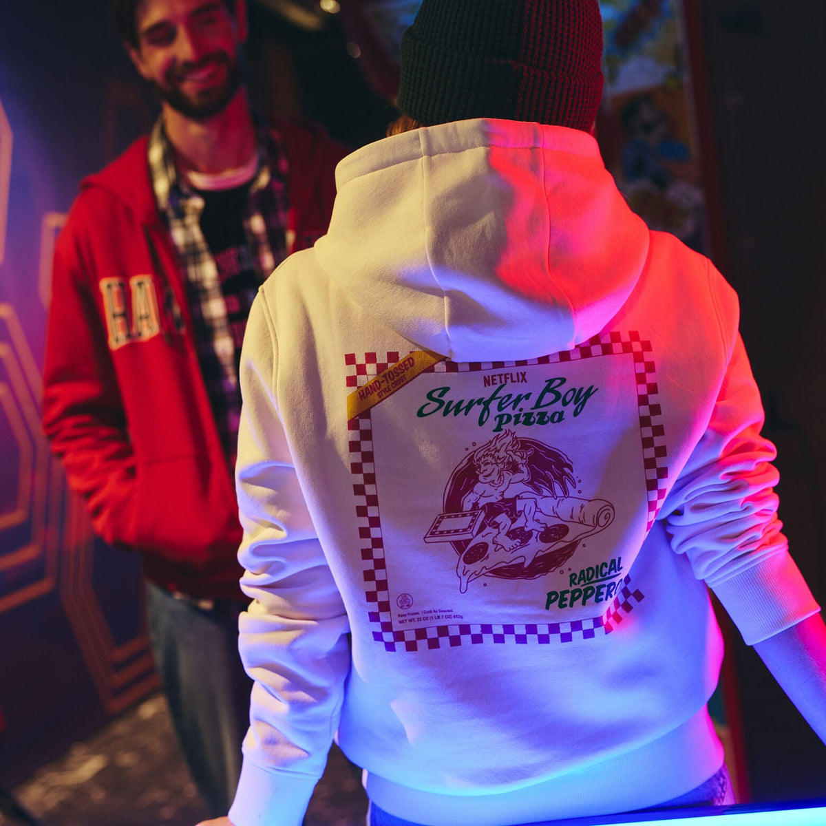 Sweat à capuche licence Stranger Things - 1