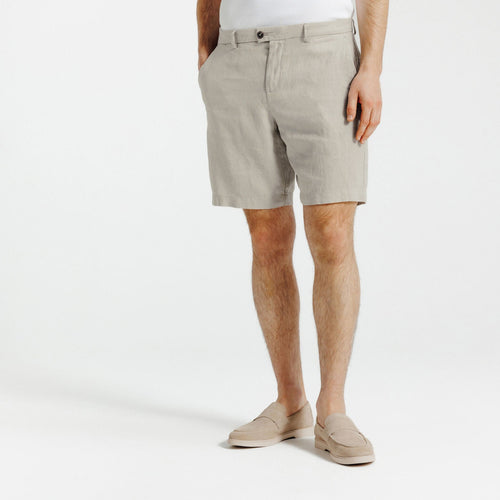 Bermuda chino 100% lin - 1