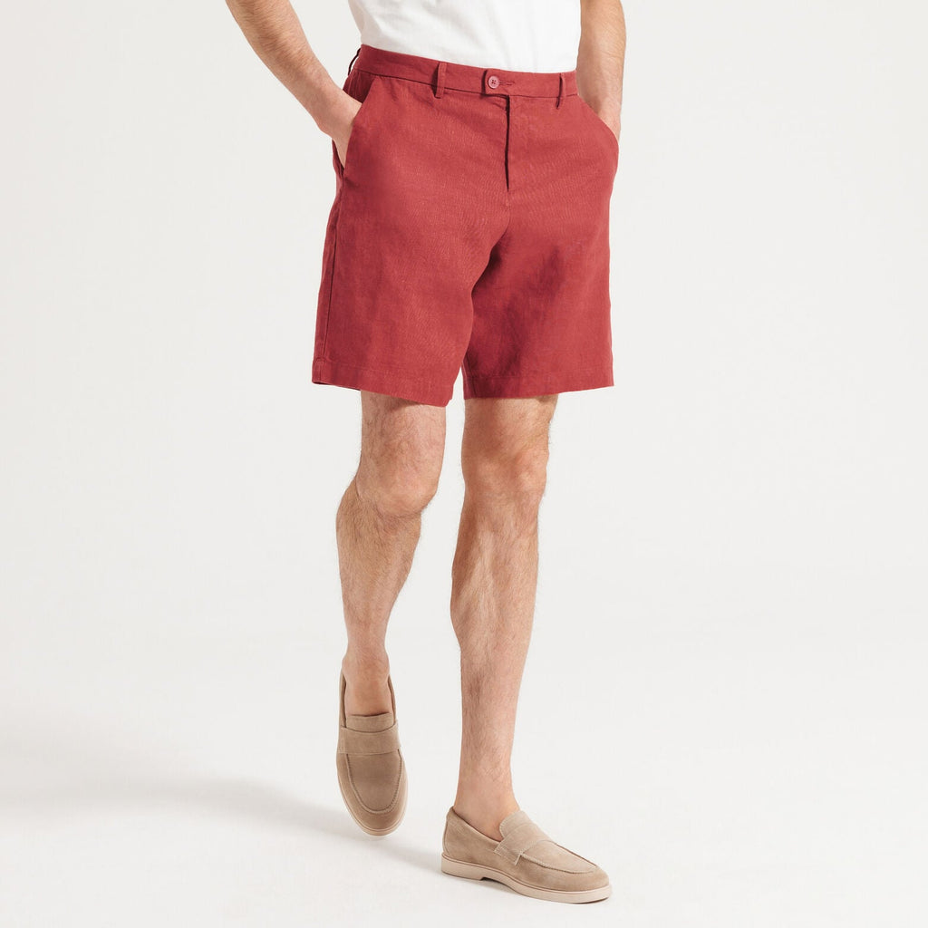 Bermuda chino 100% lin - 1