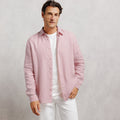Chemise 100% lin regular unie - 1