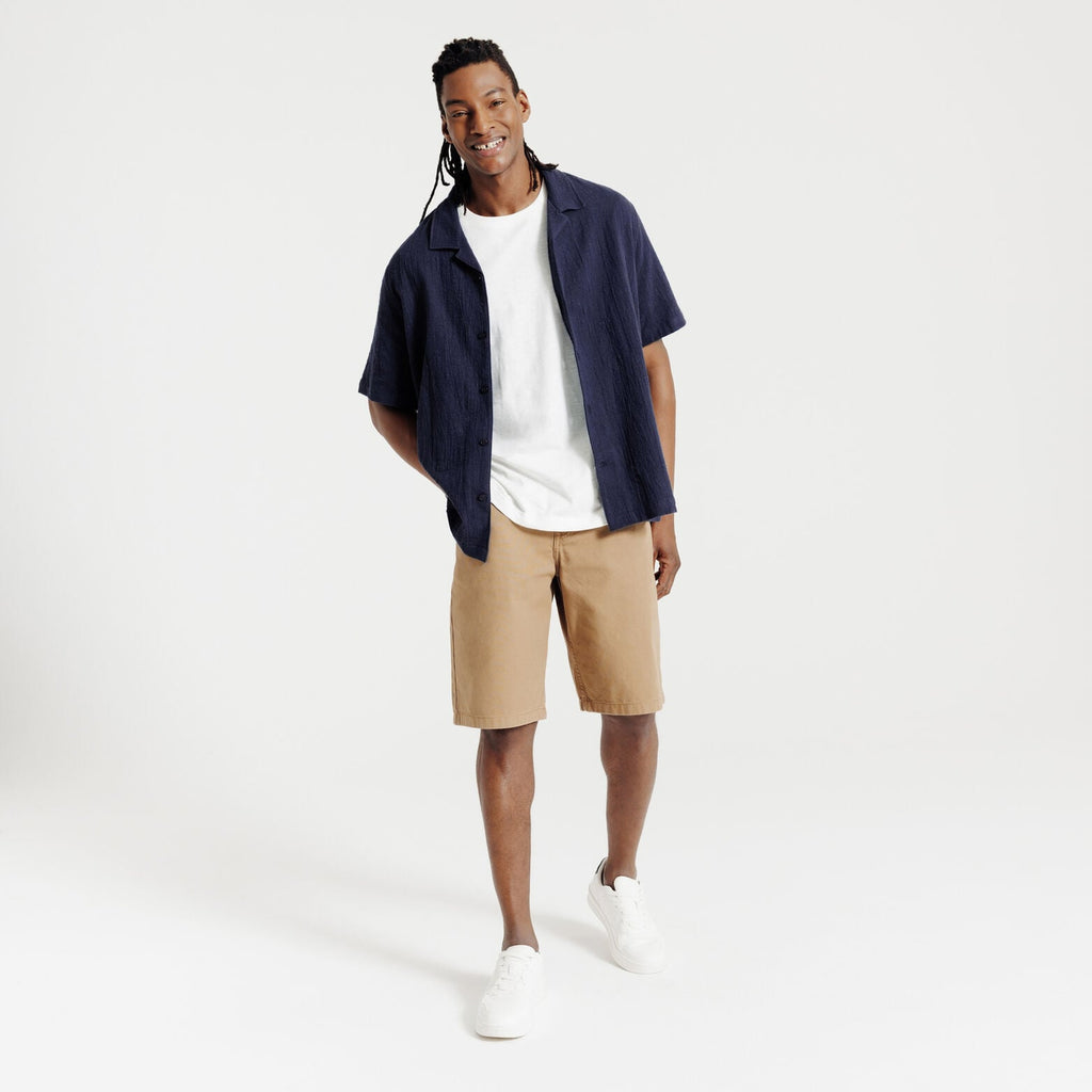 Chemisette en coton broderie dos - 2