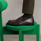 Mocassins en cuir - 1