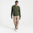 Pull laine col rond Made In France - 2