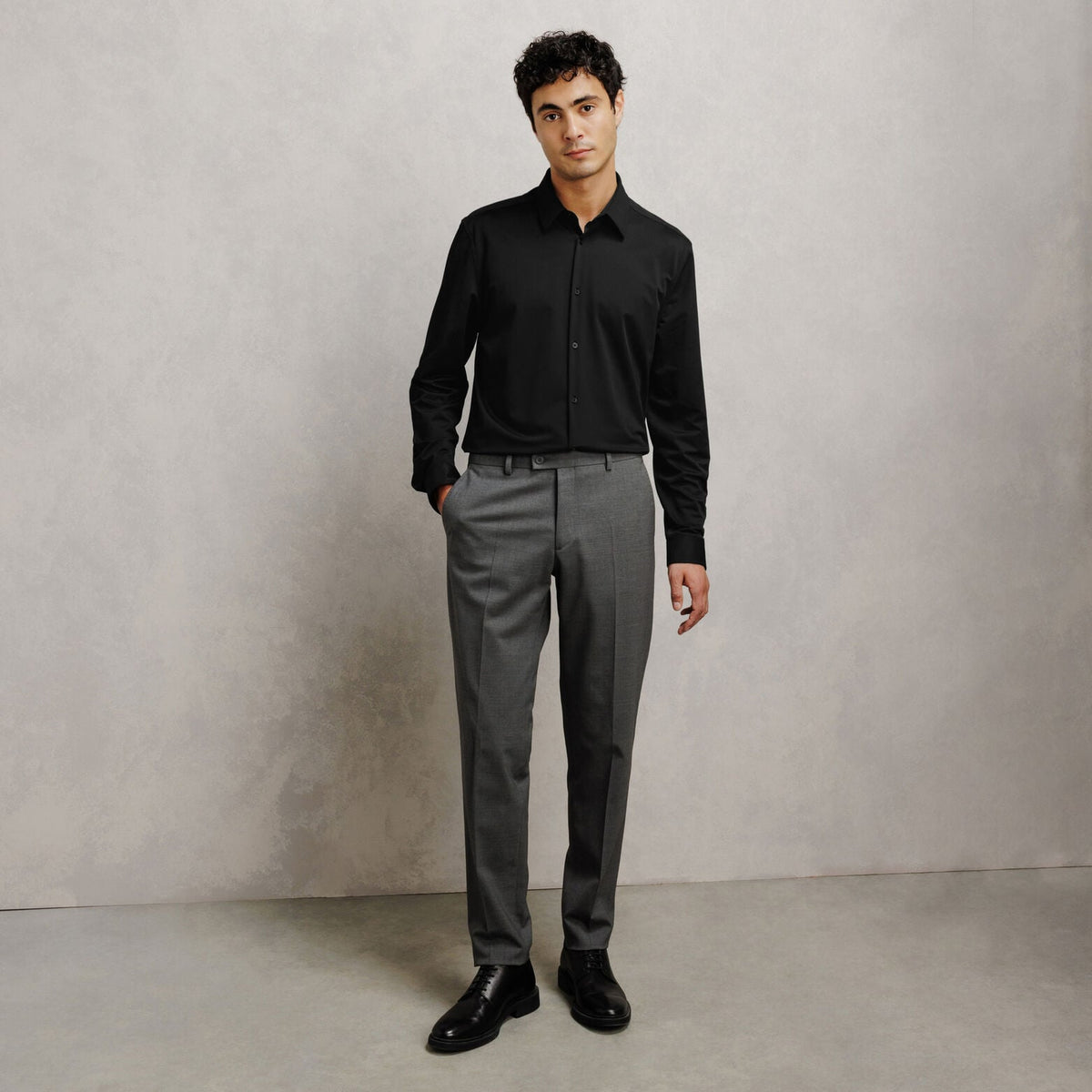 Chemise slim anti-odeur unie - 2
