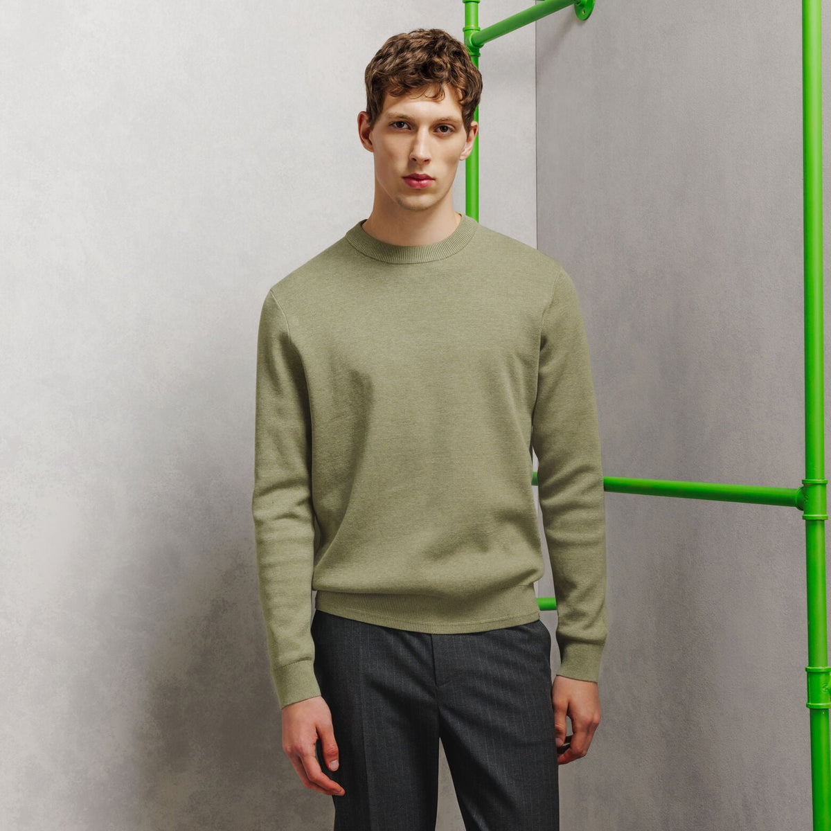 Pull col rond  le parfait by JULES  - 1