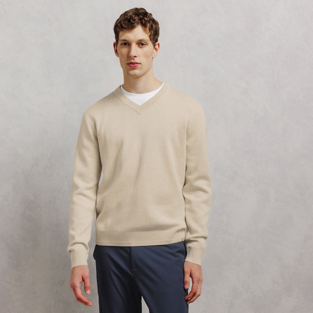 Pull col v  le parfait by JULES  - 1