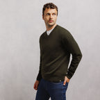 Pull col v  le parfait by JULES  - 1