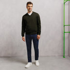 Pull col v  le parfait by JULES  - 2