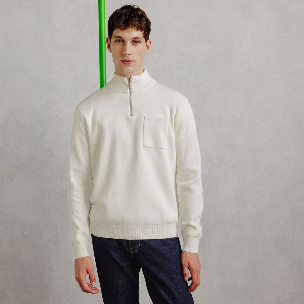 Pull col montant zippé  le parfait by JULES  - 1