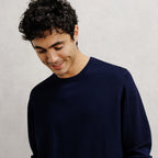 Pull col rond 100% mérinos - 1