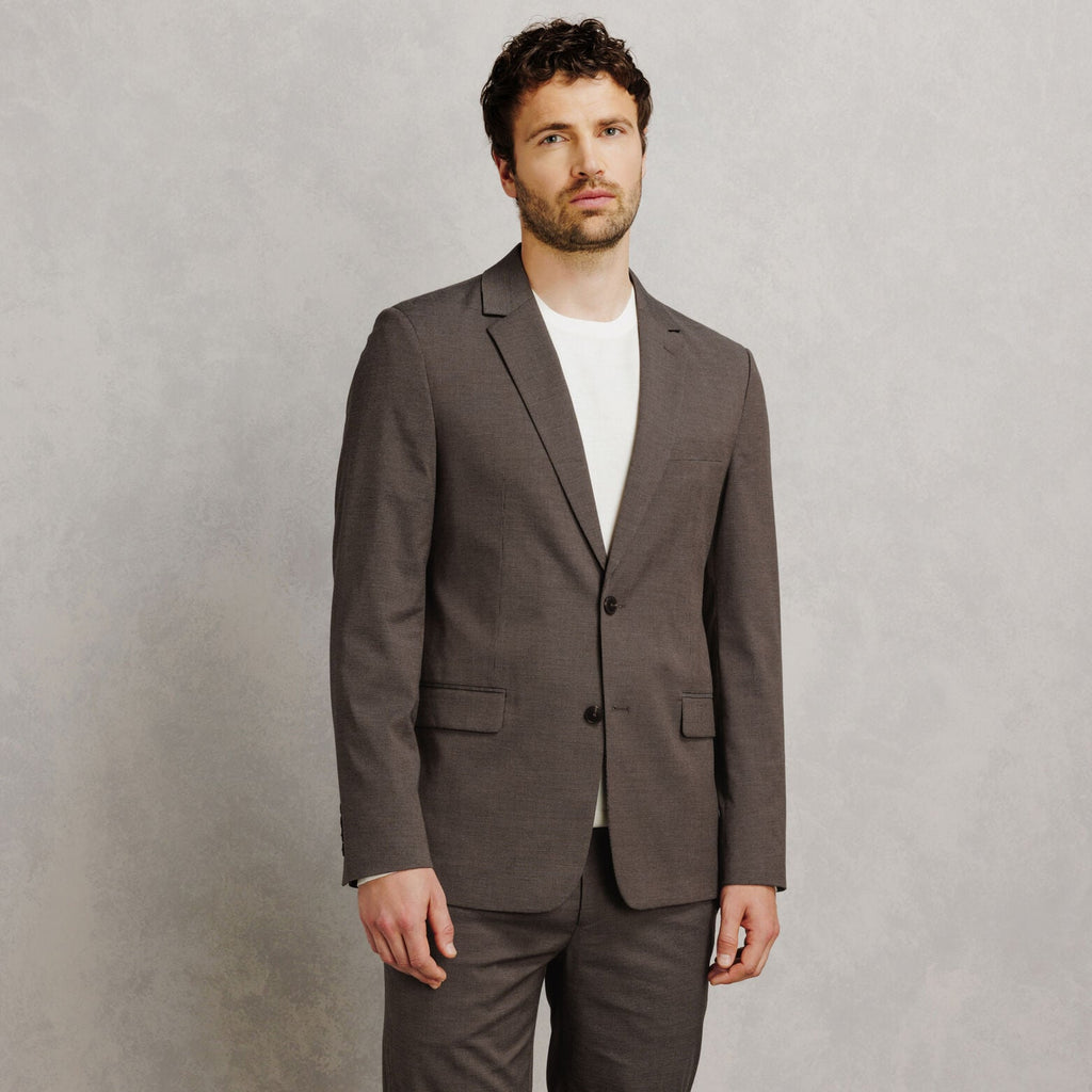 Veste de costume slim pied de puce - 1