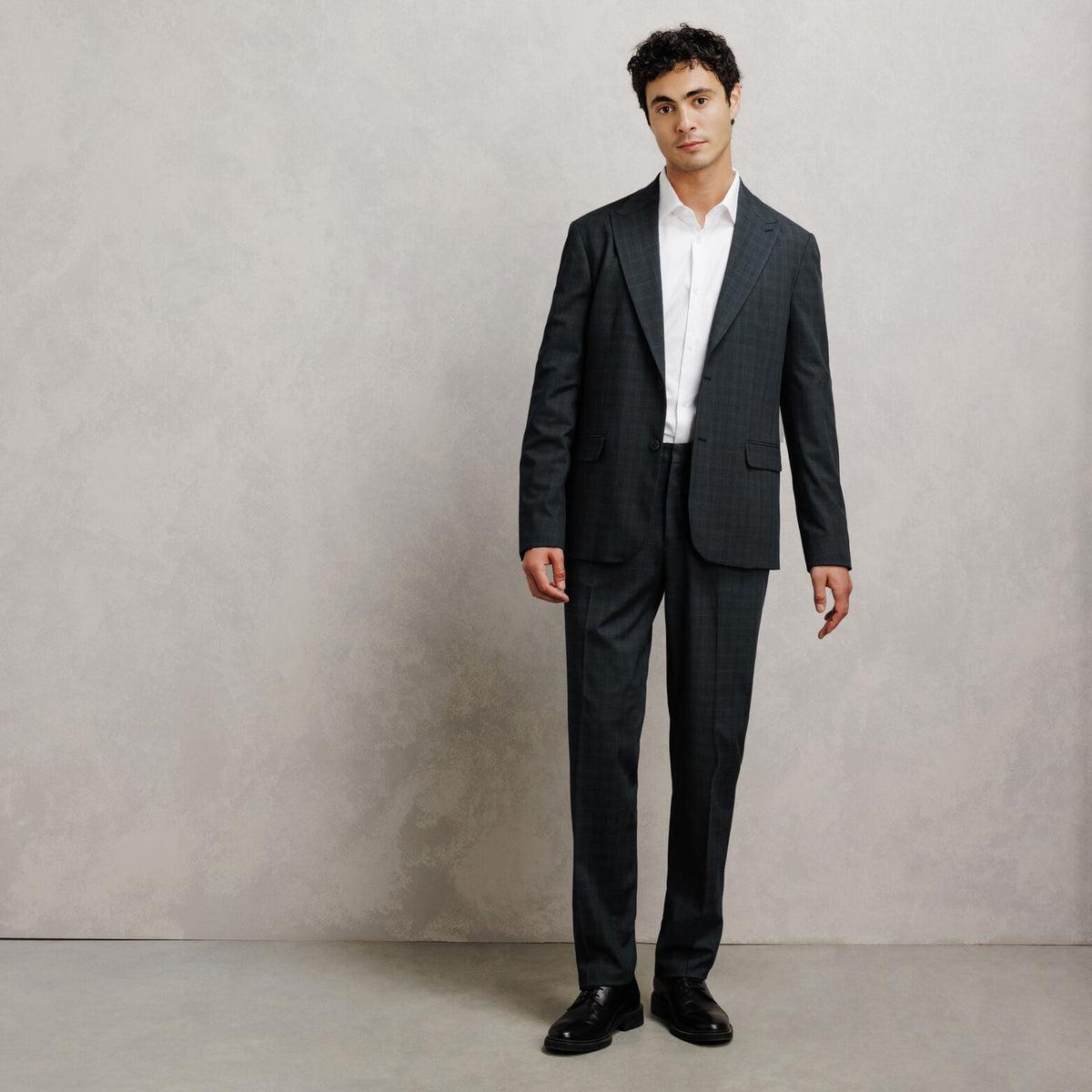 Veste de costume confort à carreaux - 2
