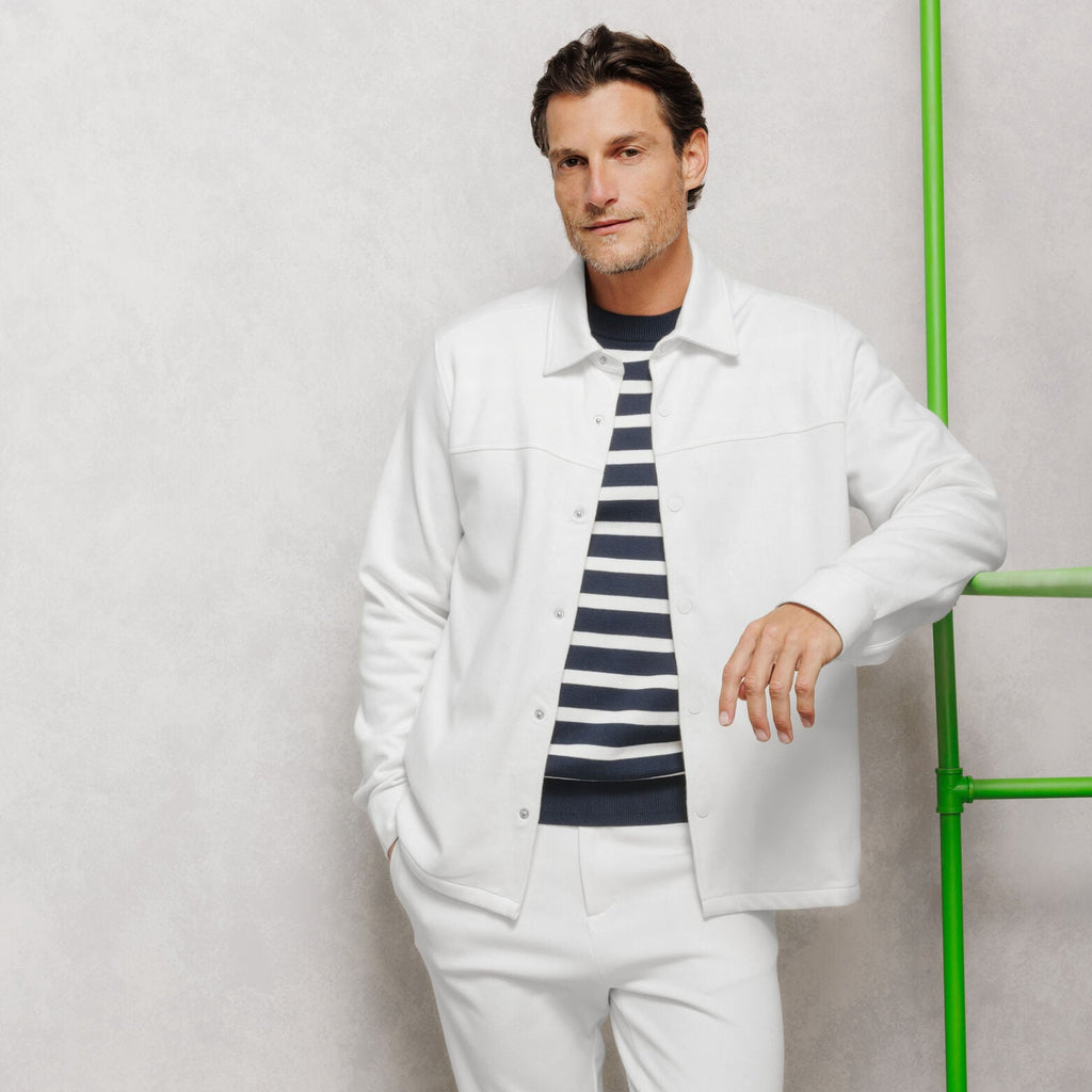 Surchemise 100% coton unie - 1
