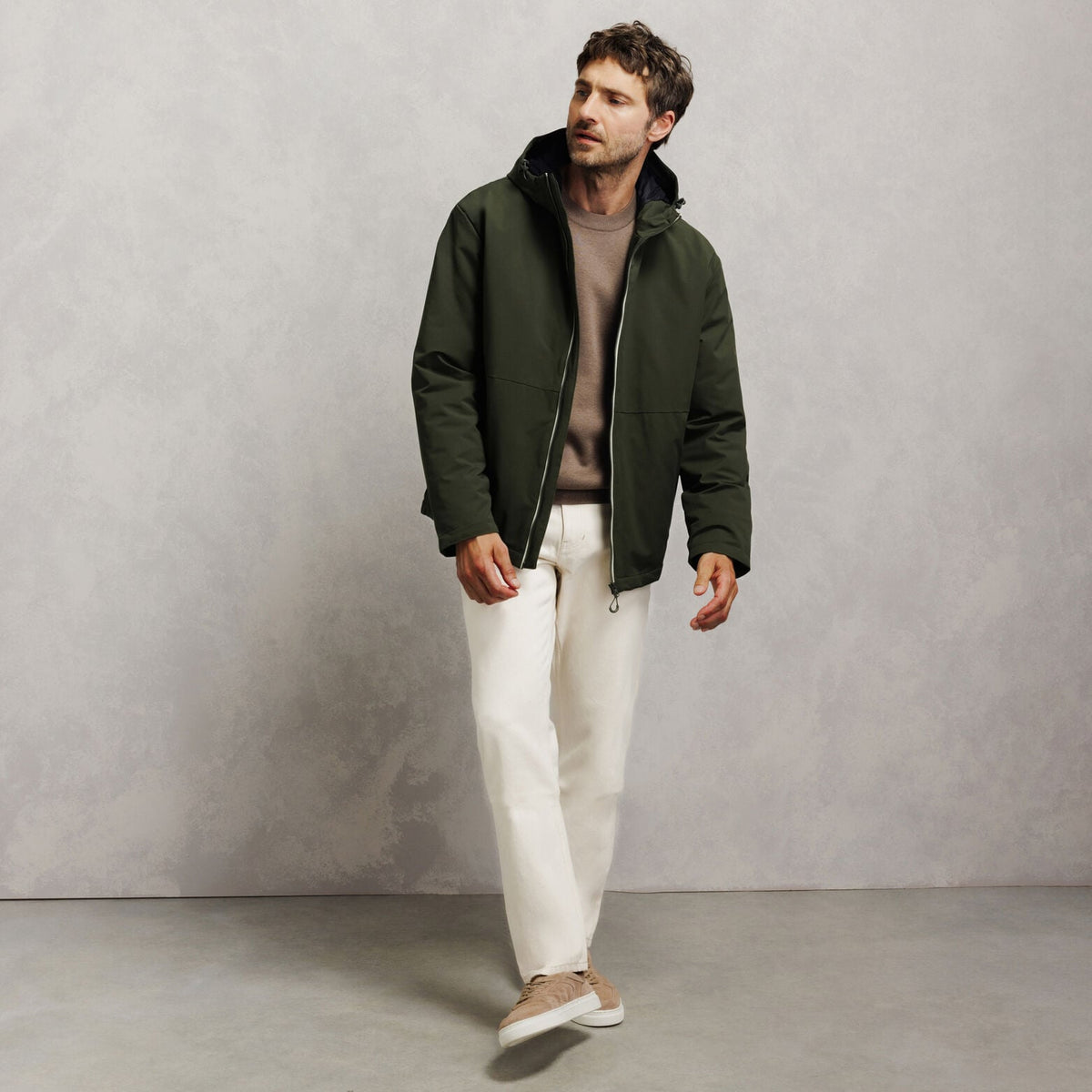 Blouson à capuche zippé - 2