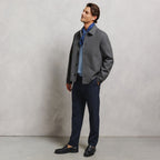 Veste tissage twill col chemise - 2