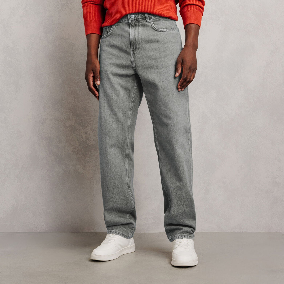 Jean loose 100% coton - 1