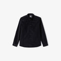 Chemise en velours côtelé unie - 1