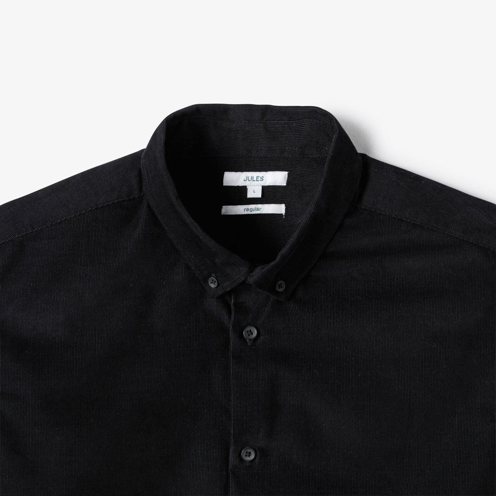 Chemise en velours côtelé unie - 2