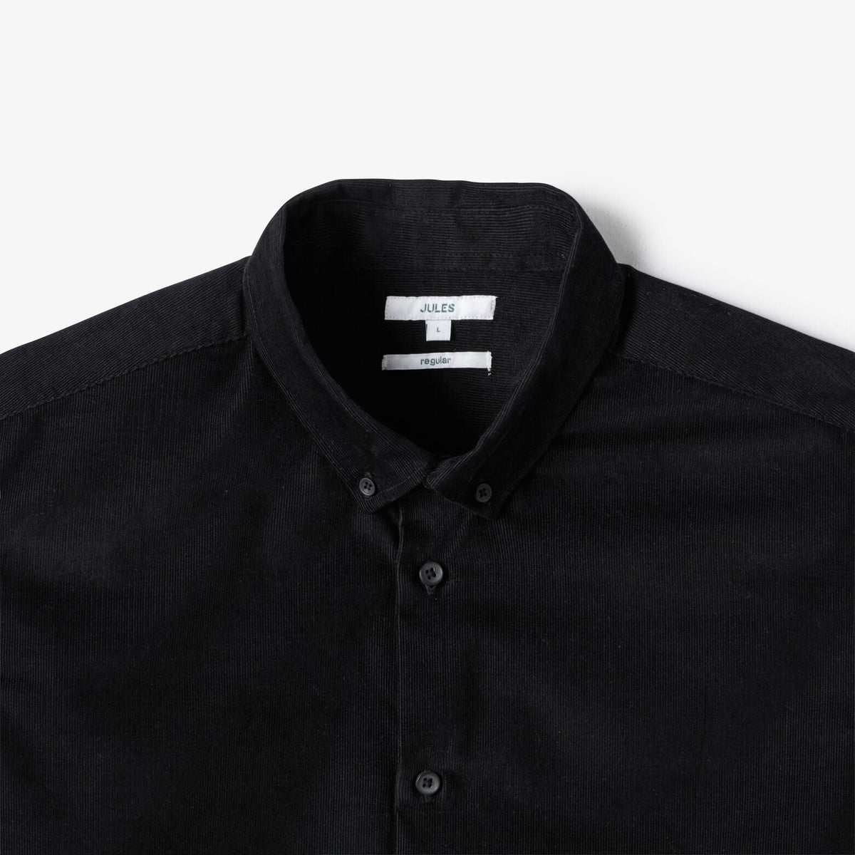 Chemise en velours côtelé unie - 2