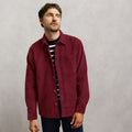 Surchemise en velours unie - 1