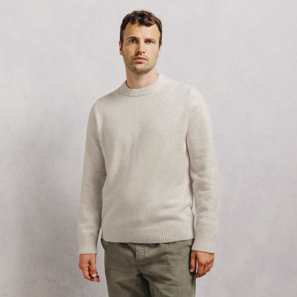 Pull col rond mousseux - 1