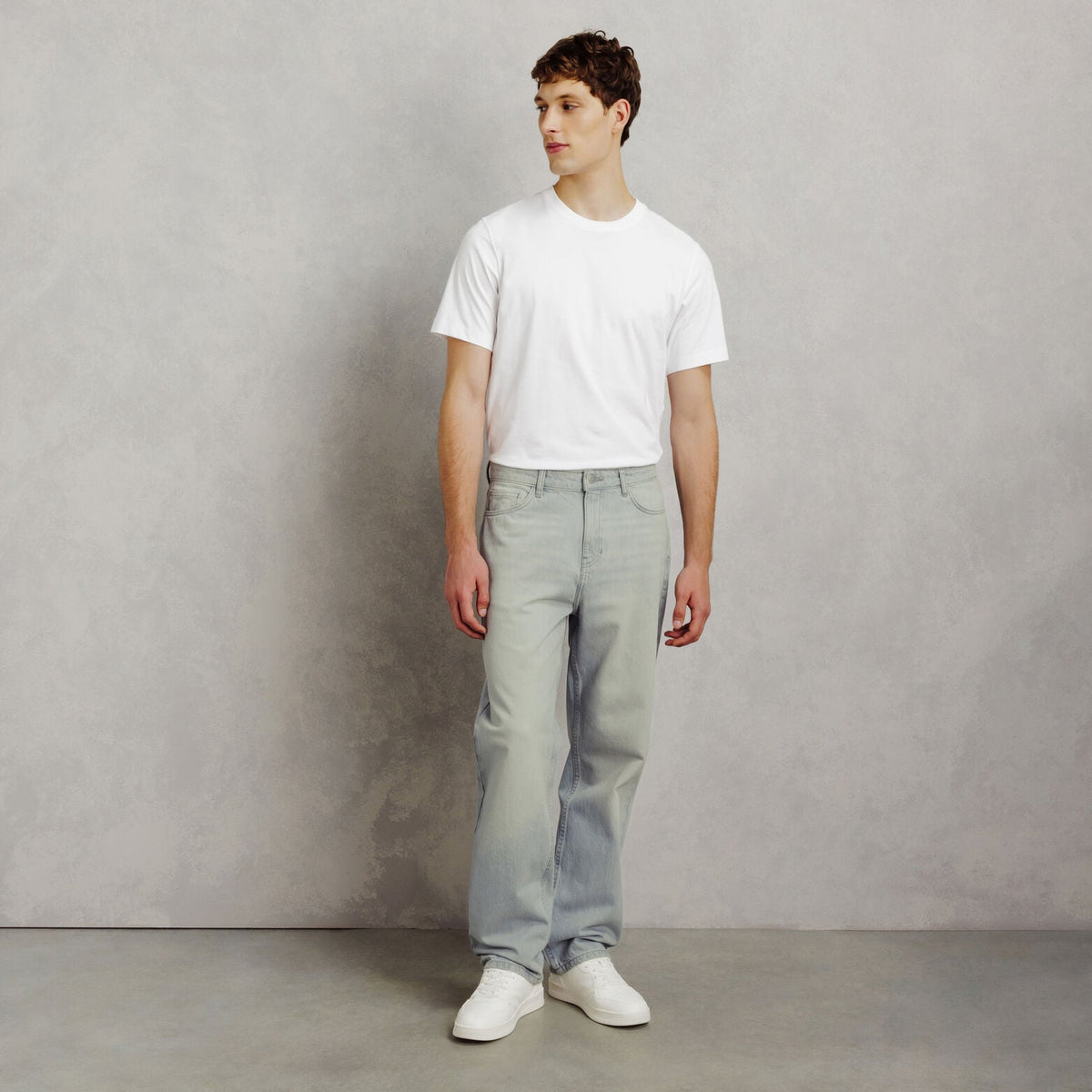 Jean baggy 100% coton - 2