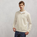 Sweat col montant zippé molleton uni - 1