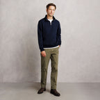 Sweat col montant zippé molleton uni - 2