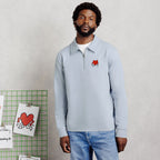 Sweat col montant zippé licence Keith Haring - 1