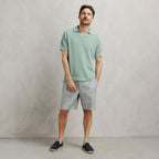 Polo en maille col resort damier - 2